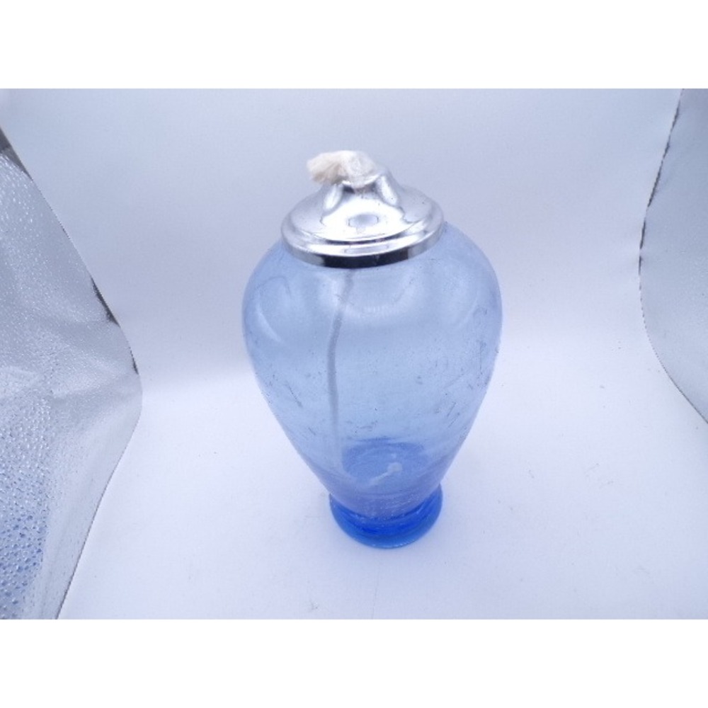 Natural Wonders Celestial Oil‎ Lamp Gift Set Blue Glass Star Design Home Decor